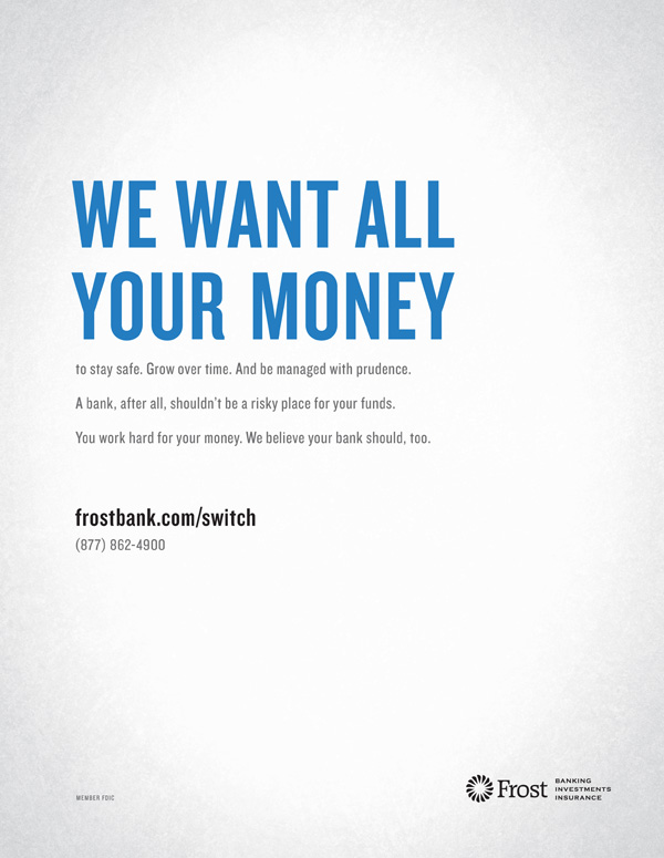 Frost Bank Ad Campaign