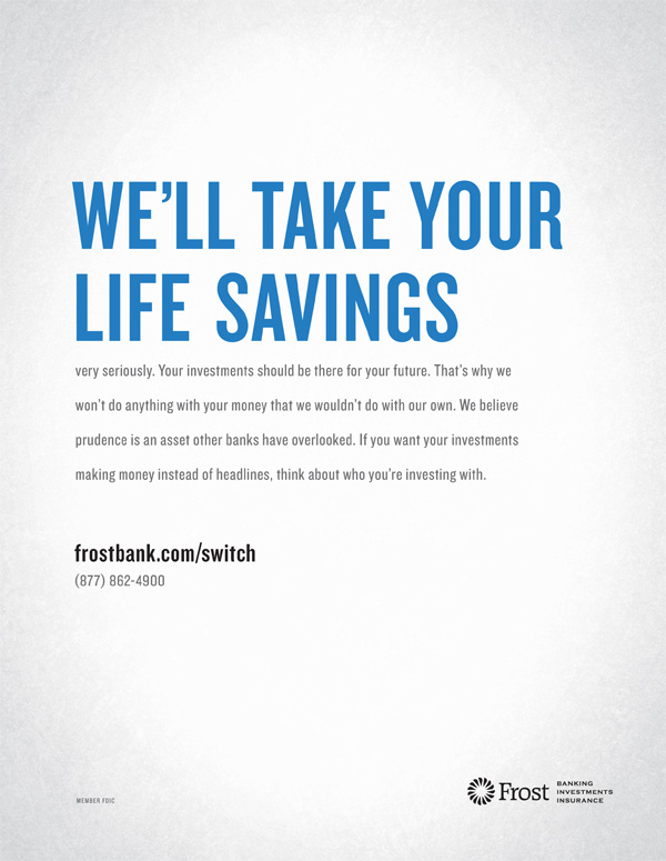 Frost Bank Ad Campaign