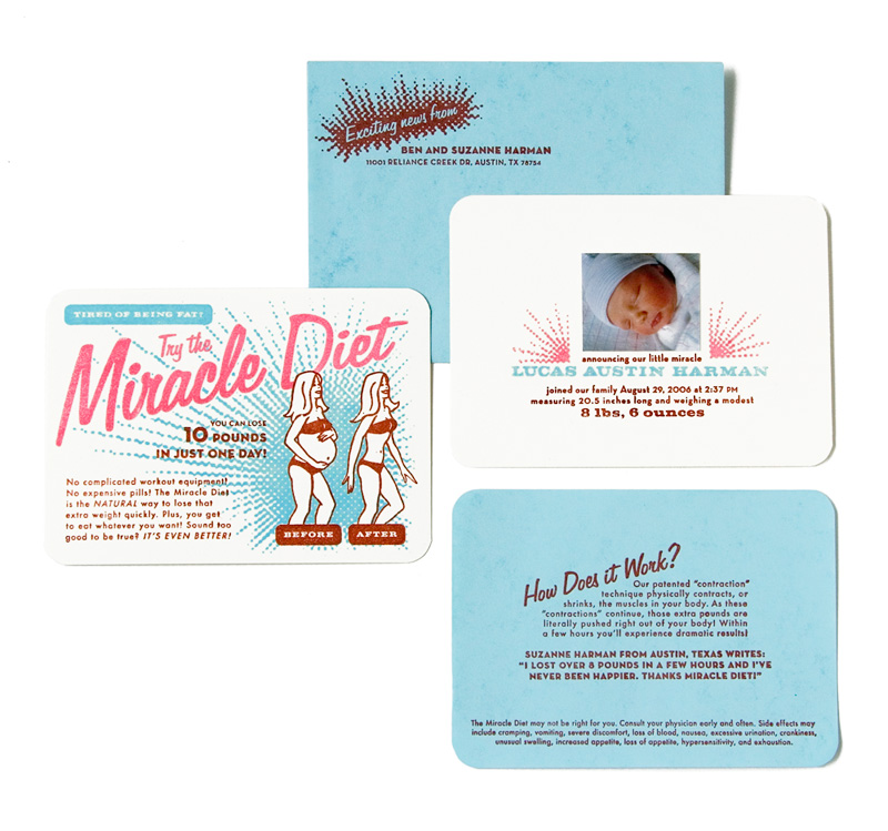 Lucas’ Birth Announcement