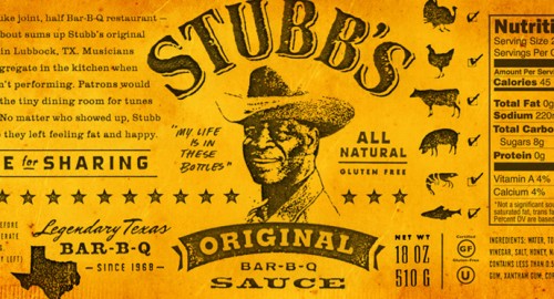Original Sauce Label