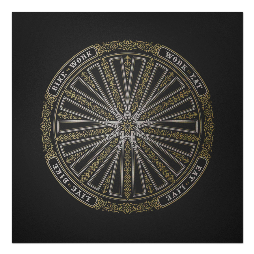 ArtCrank Bike Poster