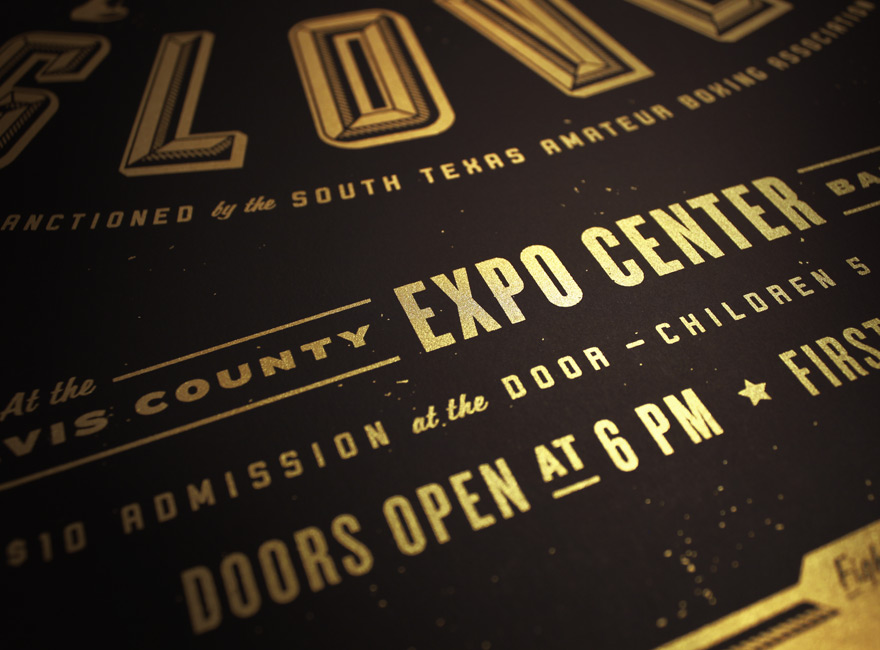 Golden Gloves Poster